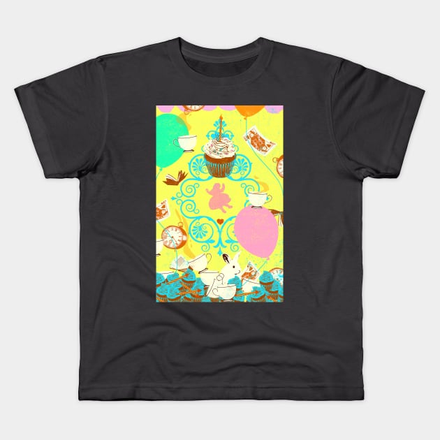 SURREAL PARTY Kids T-Shirt by Showdeer